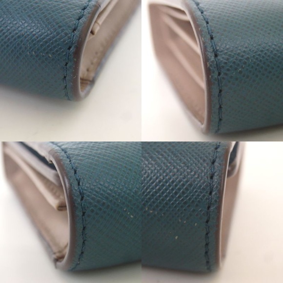 Authentic MCM Tri-fold wallet leather - Picture 2 of 6